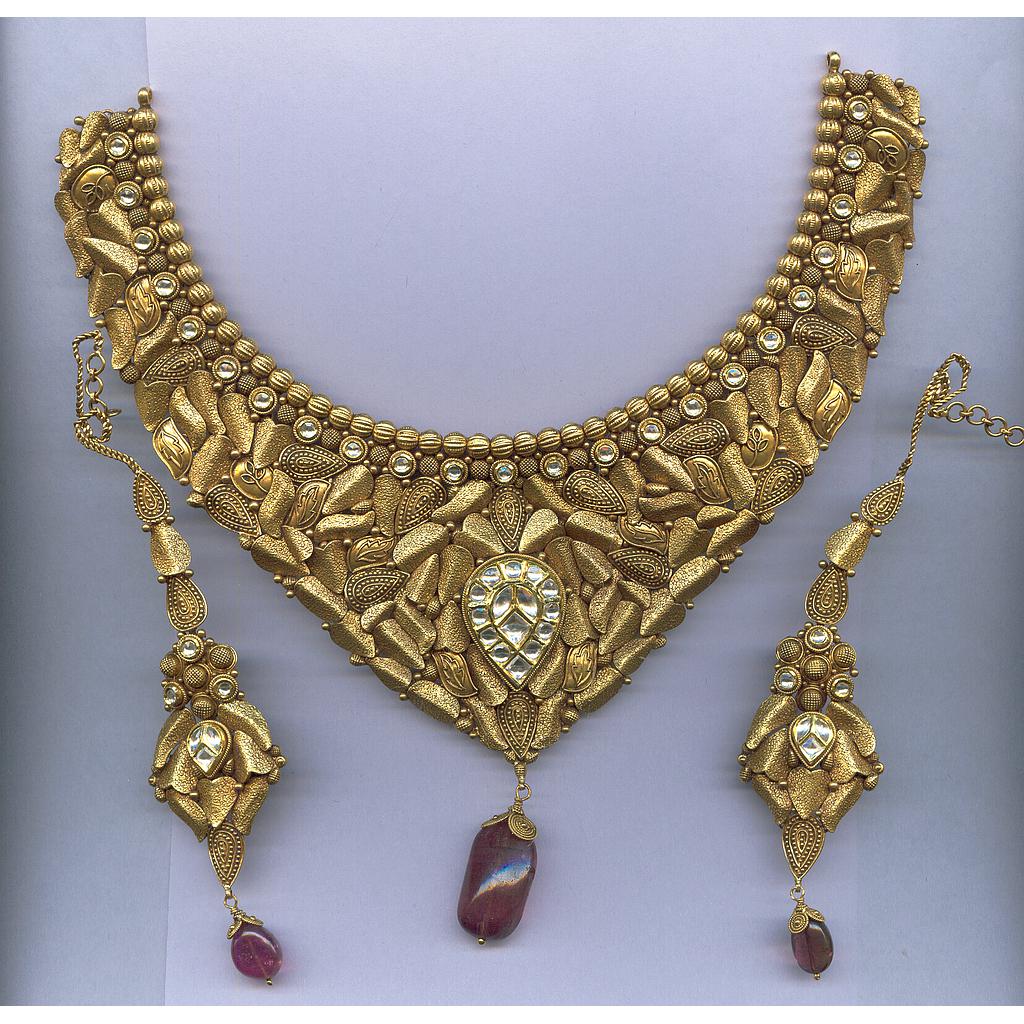GOLD HALF SET ROUND ANTIQUE GENERAL