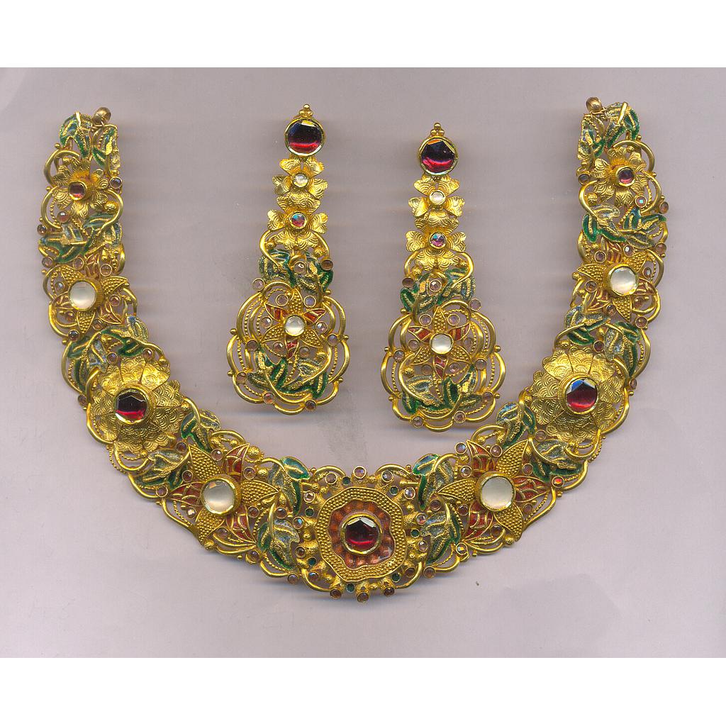 GOLD HALF SET ROUND ANTIQUE GENERAL