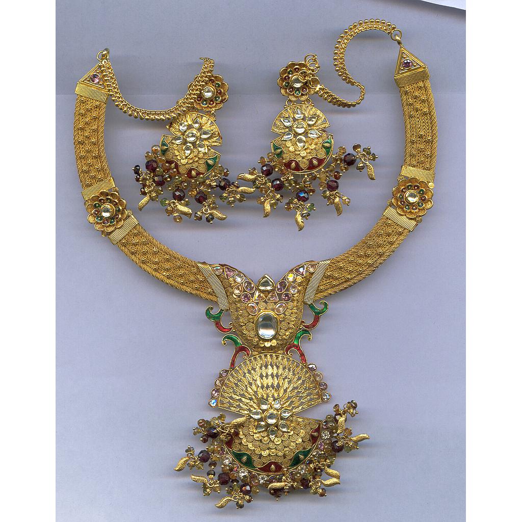 GOLD HALF SET ROUND ANTIQUE GENERAL