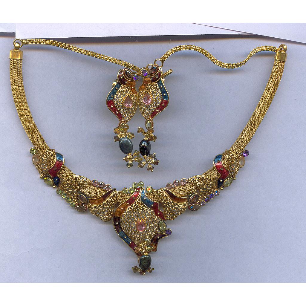 GOLD HALF SET ROUND ANTIQUE GENERAL