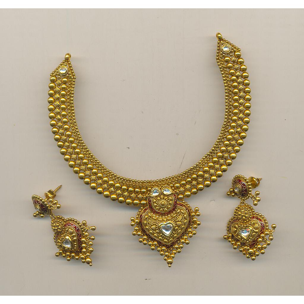 GOLD HALF SET ROUND ANTIQUE GENERAL
