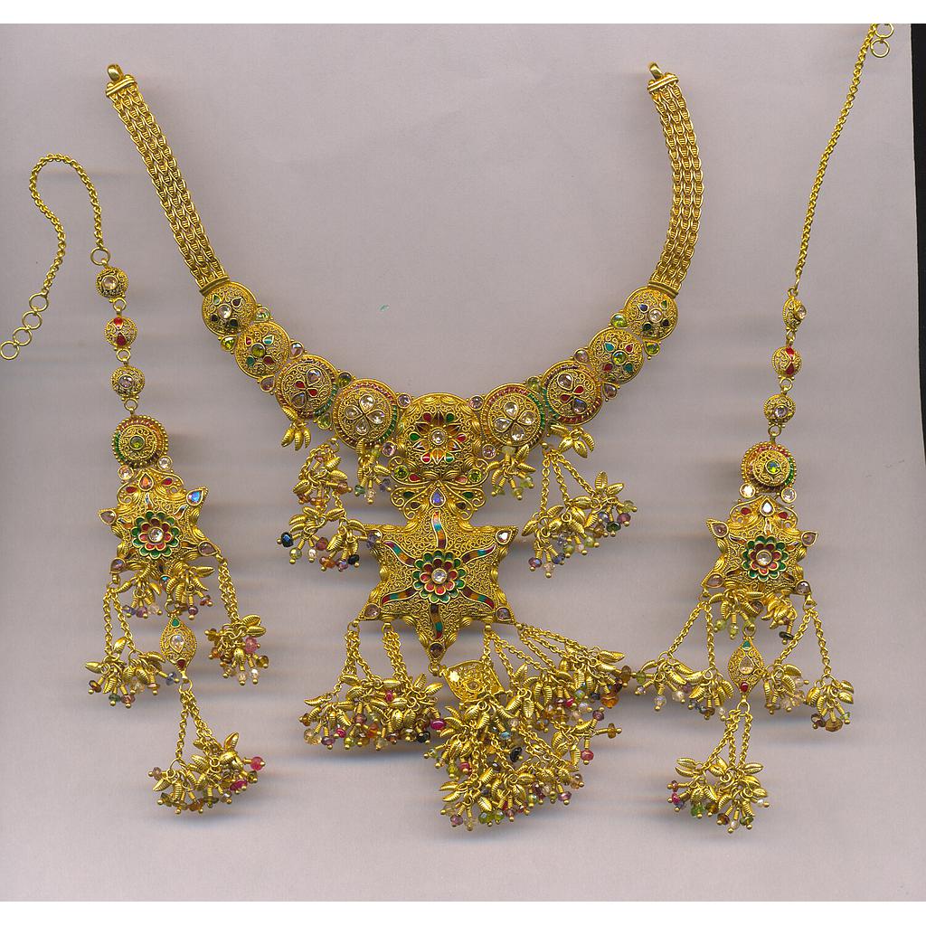 GOLD HALF SET ROUND ANTIQUE GENERAL