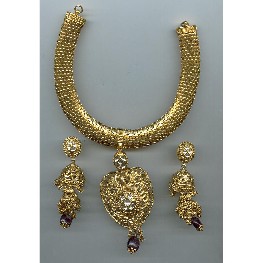 GOLD HALF SET ROUND ANTIQUE GENERAL