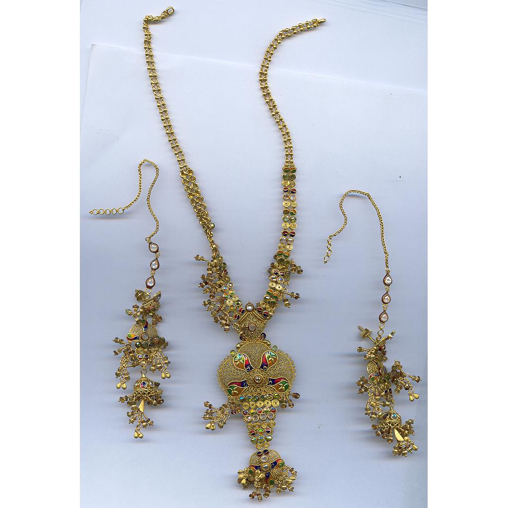 GOLD HALF SET ROUND ANTIQUE GENERAL
