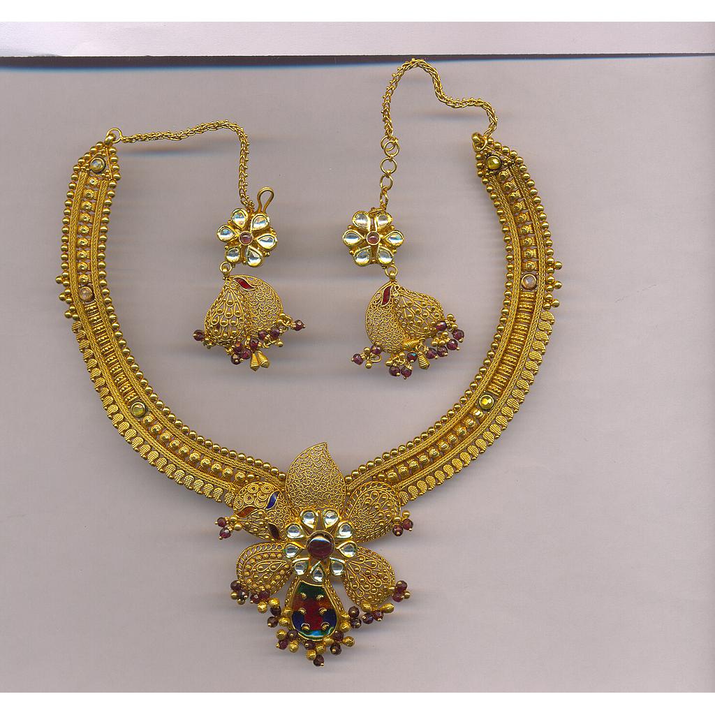 GOLD HALF SET ROUND ANTIQUE GENERAL