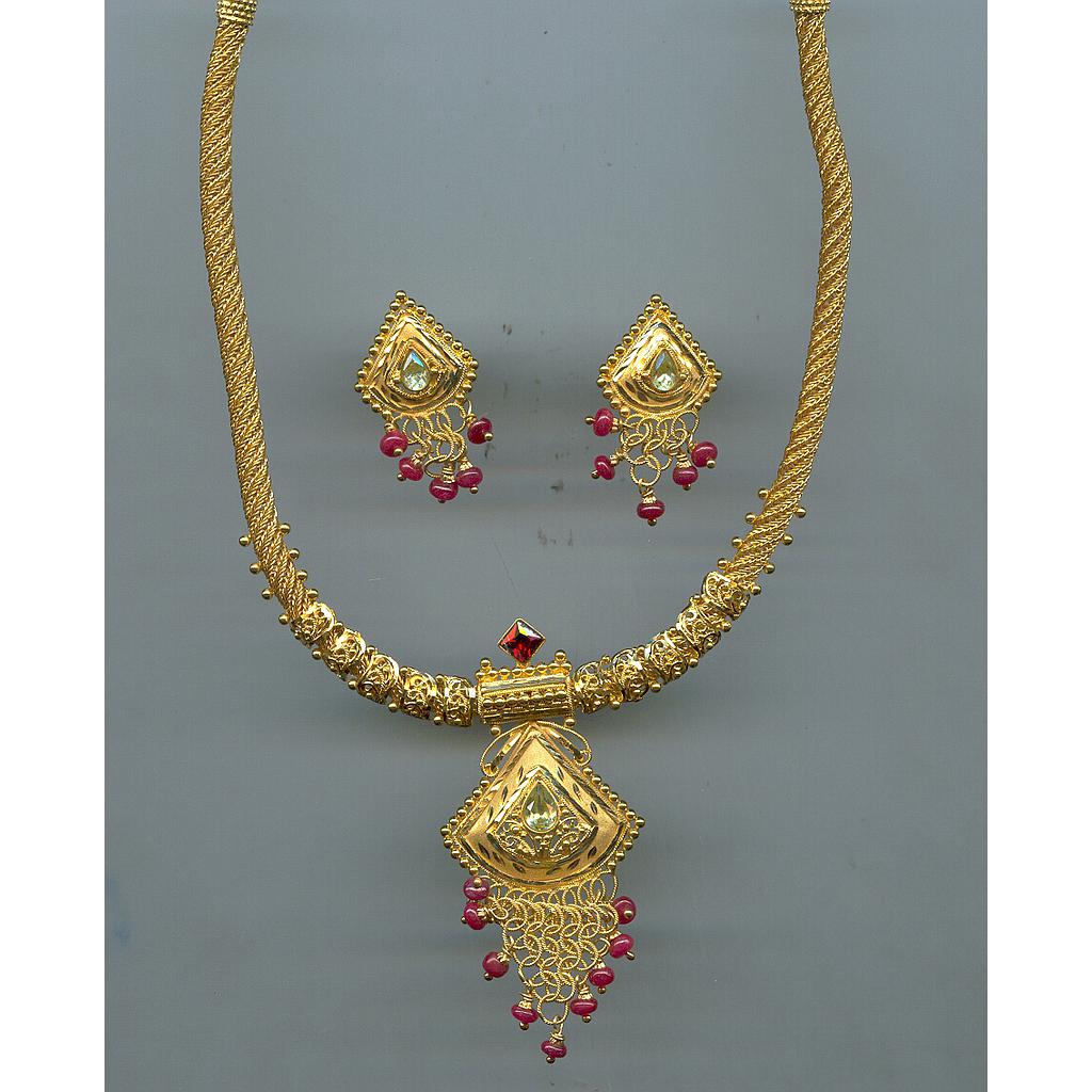 GOLD HALF SET ROUND ANTIQUE GENERAL