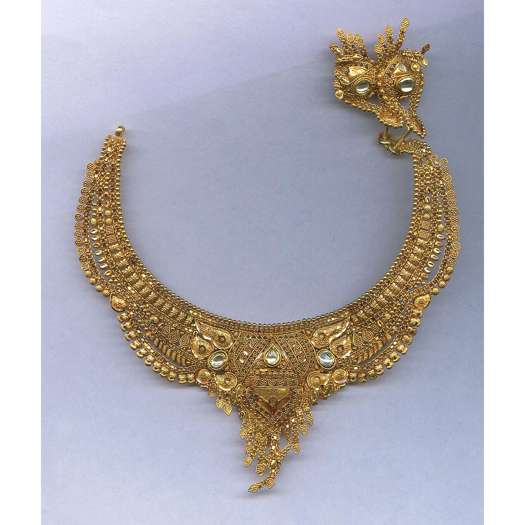 GOLD HALF SET ROUND ANTIQUE GENERAL