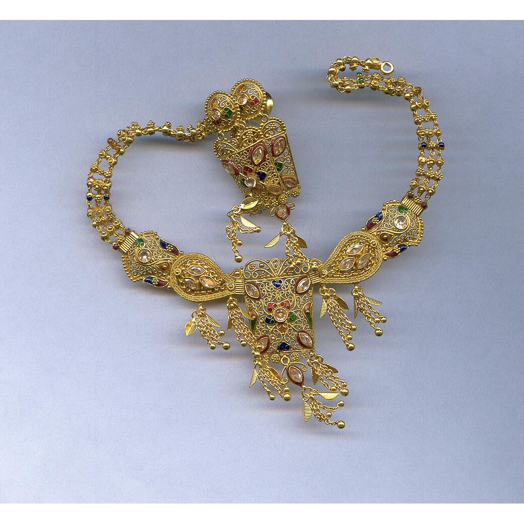 GOLD HALF SET ROUND ANTIQUE GENERAL