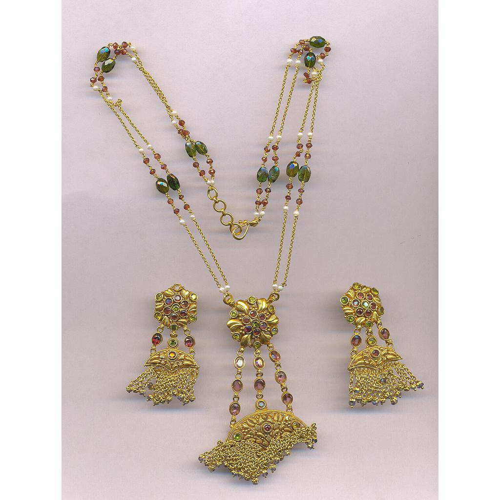 GOLD HALF SET ROUND ANTIQUE GENERAL