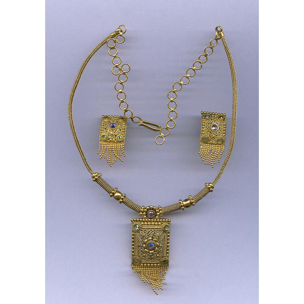 GOLD HALF SET ROUND ANTIQUE GENERAL