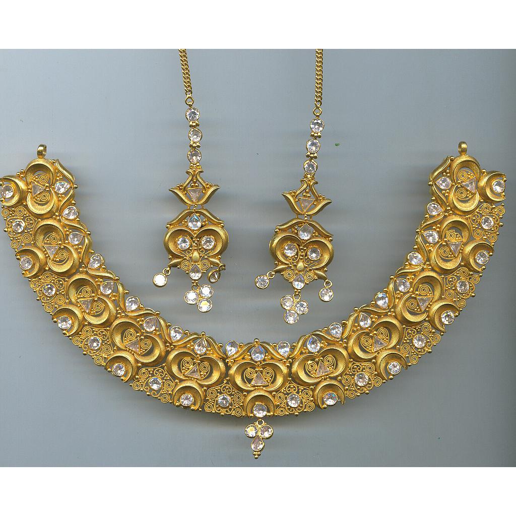 GOLD HALF SET ROUND CASTING EXCLUSIVE
