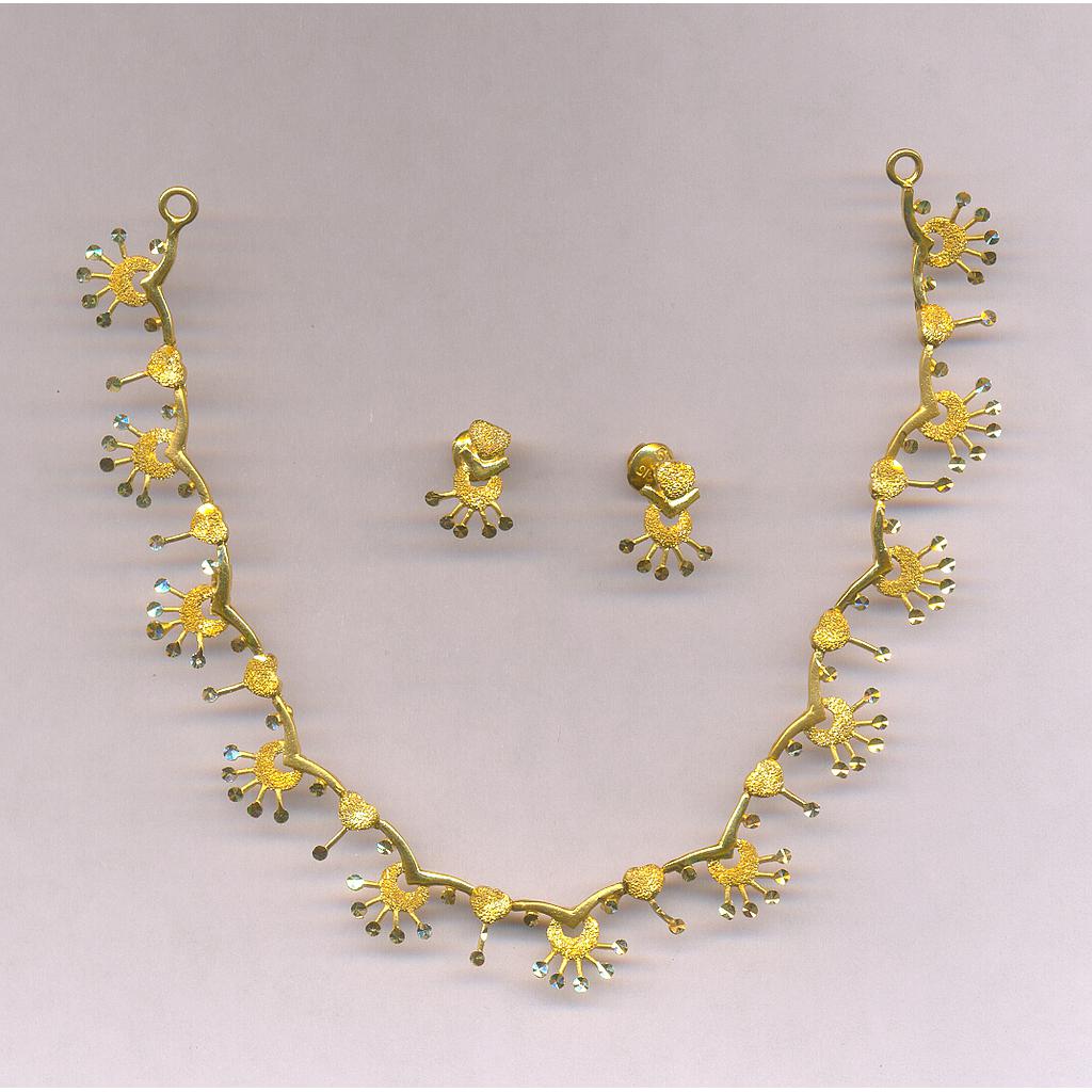GOLD HALF SET ROUND CASTING EXCLUSIVE