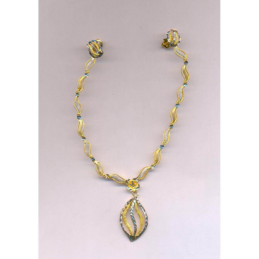 GOLD HALF SET ROUND CASTING EXCLUSIVE