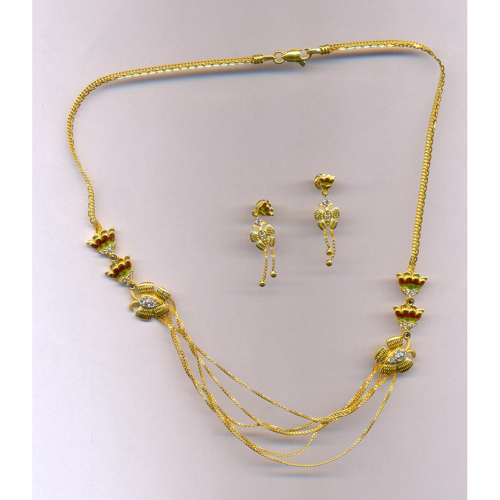 GOLD HALF SET ROUND CASTING EXCLUSIVE