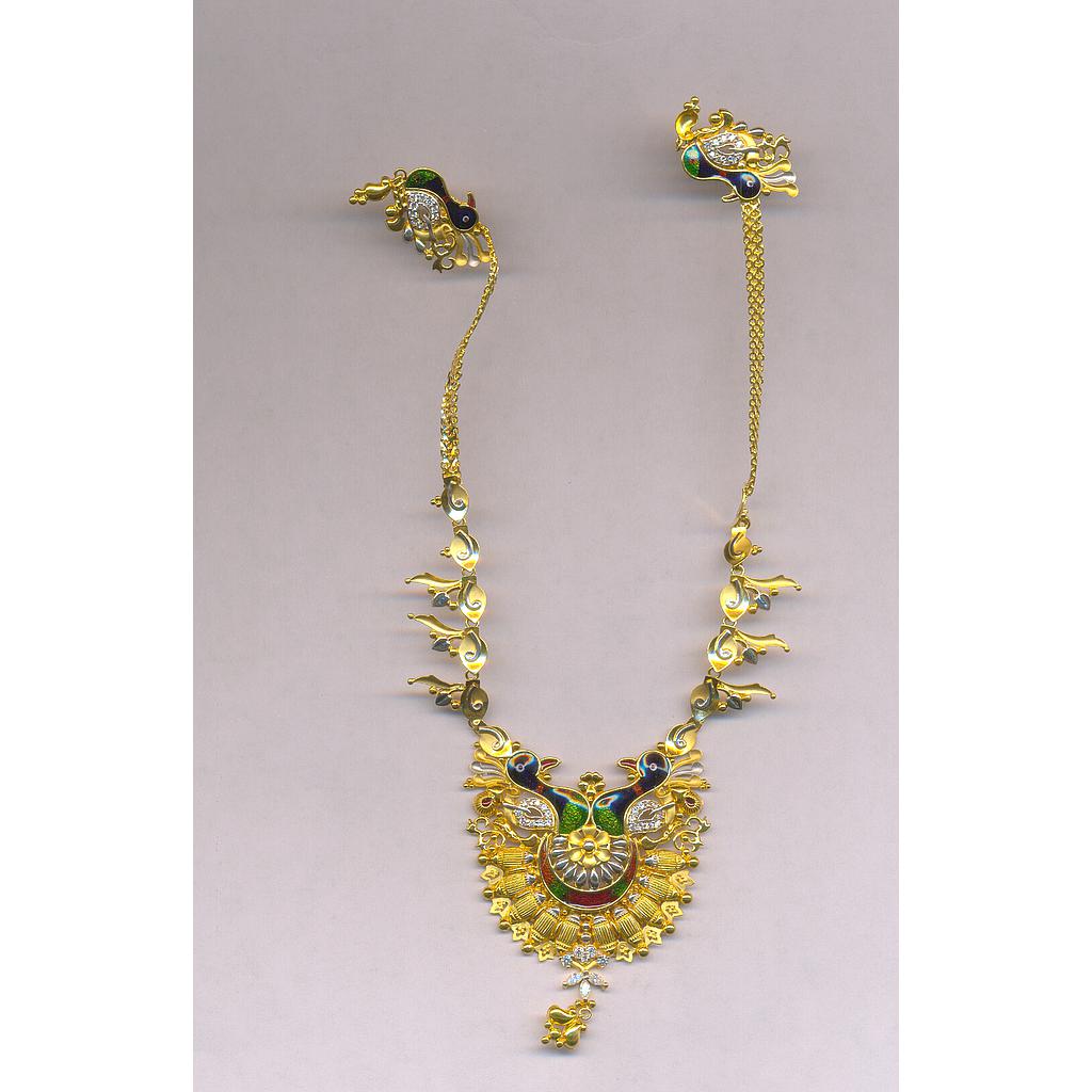 GOLD HALF SET ROUND CASTING EXCLUSIVE