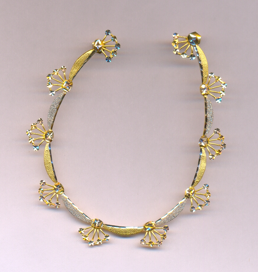 GOLD HALF SET ROUND CASTING EXCLUSIVE