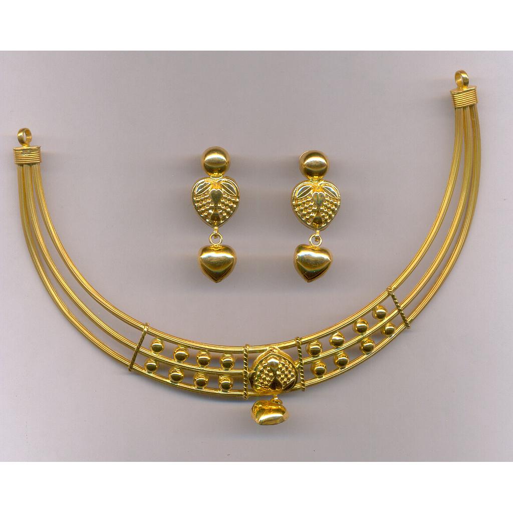 GOLD HALF SET ROUND CASTING EXCLUSIVE