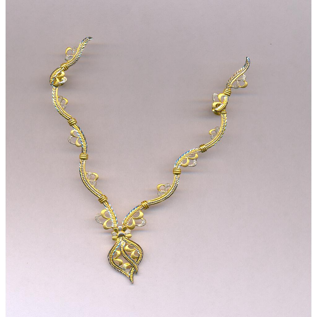 GOLD HALF SET ROUND CASTING EXCLUSIVE