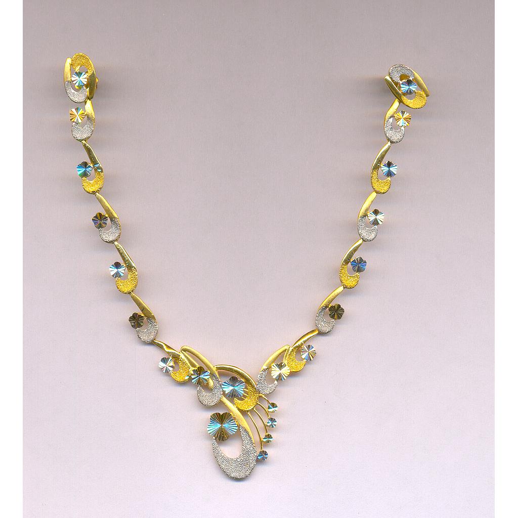 GOLD HALF SET ROUND CASTING FANCY