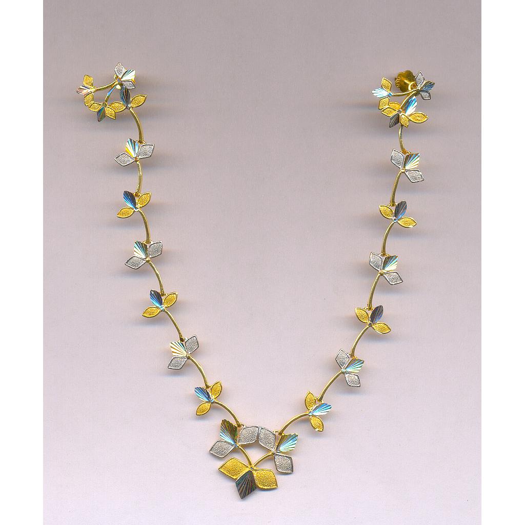 GOLD HALF SET ROUND CASTING FANCY
