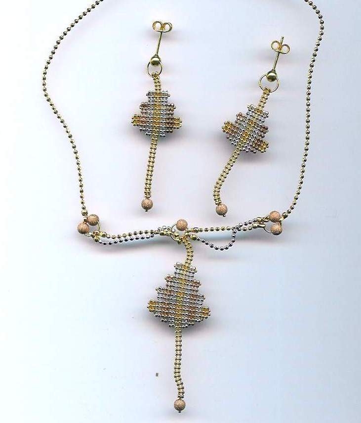 GOLD HALF SET ROUND DESIGNER GENERAL