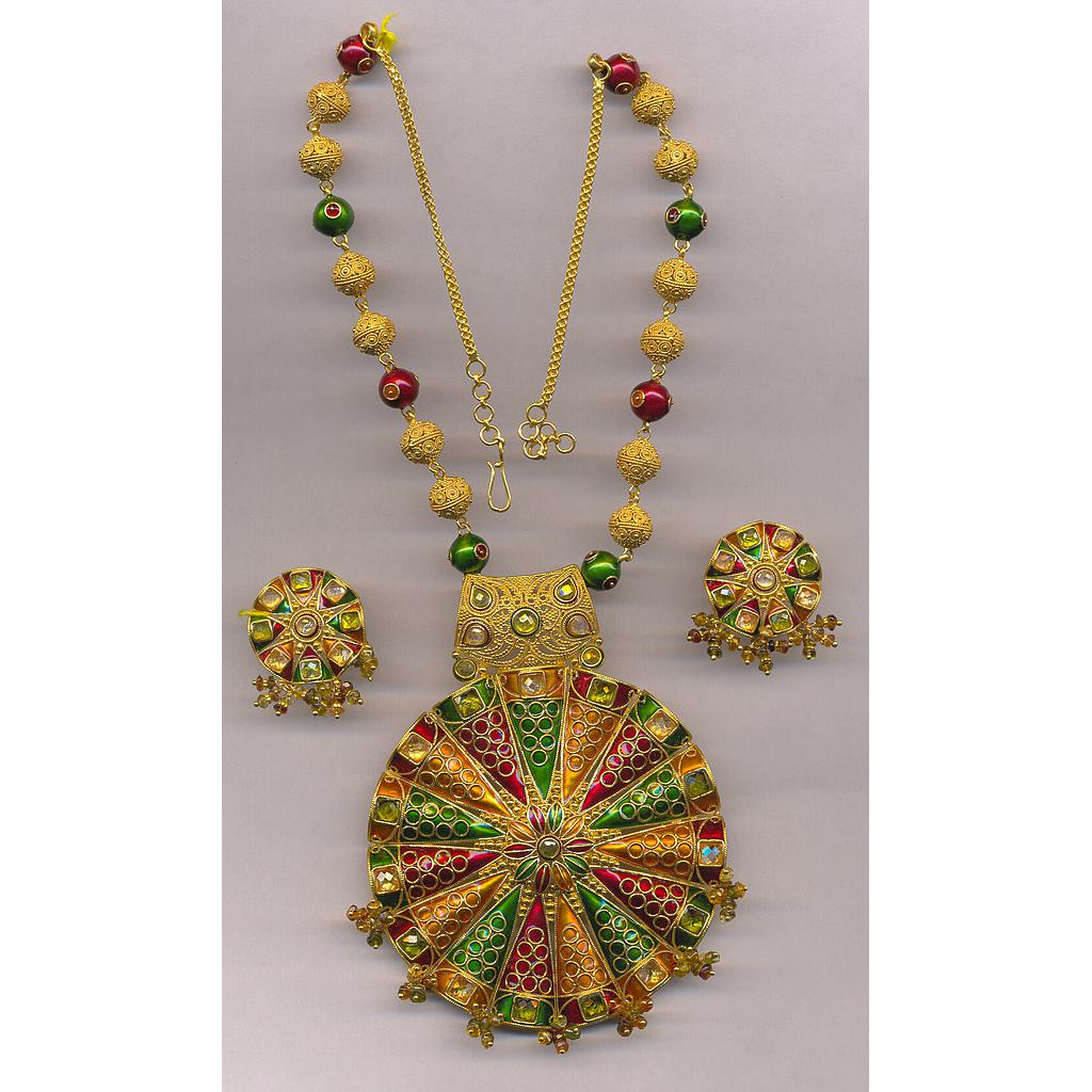 GOLD HALF SET ROUND DESIGNER GENERAL