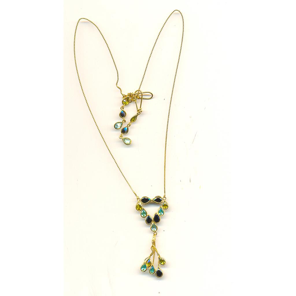 GOLD HALF SET ROUND DESIGNER GENERAL