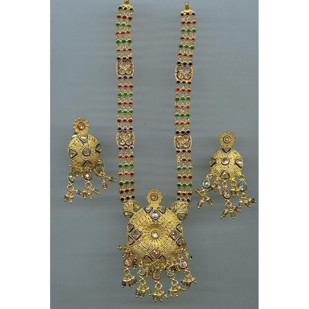 GOLD HALF SET ROUND DESIGNER GENERAL