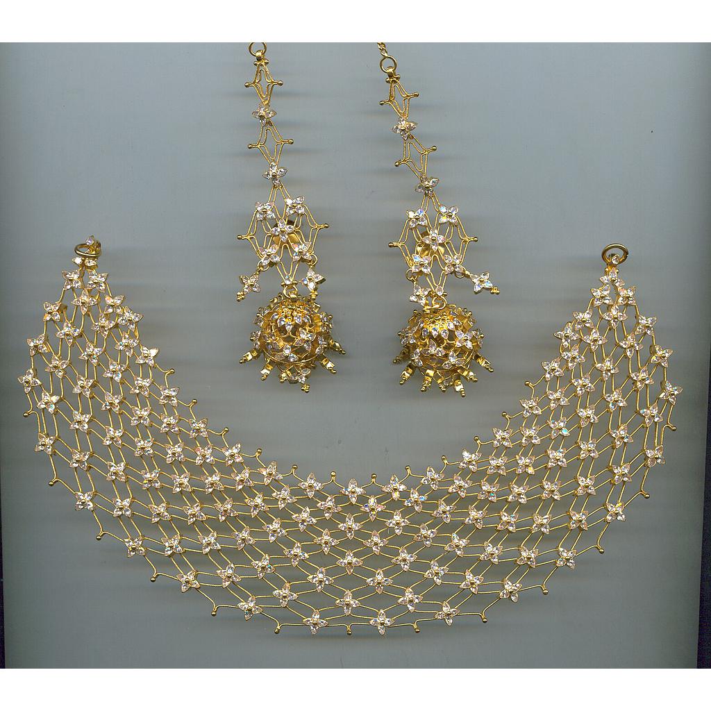 GOLD HALF SET ROUND IMPORTED EXCLUSIVE