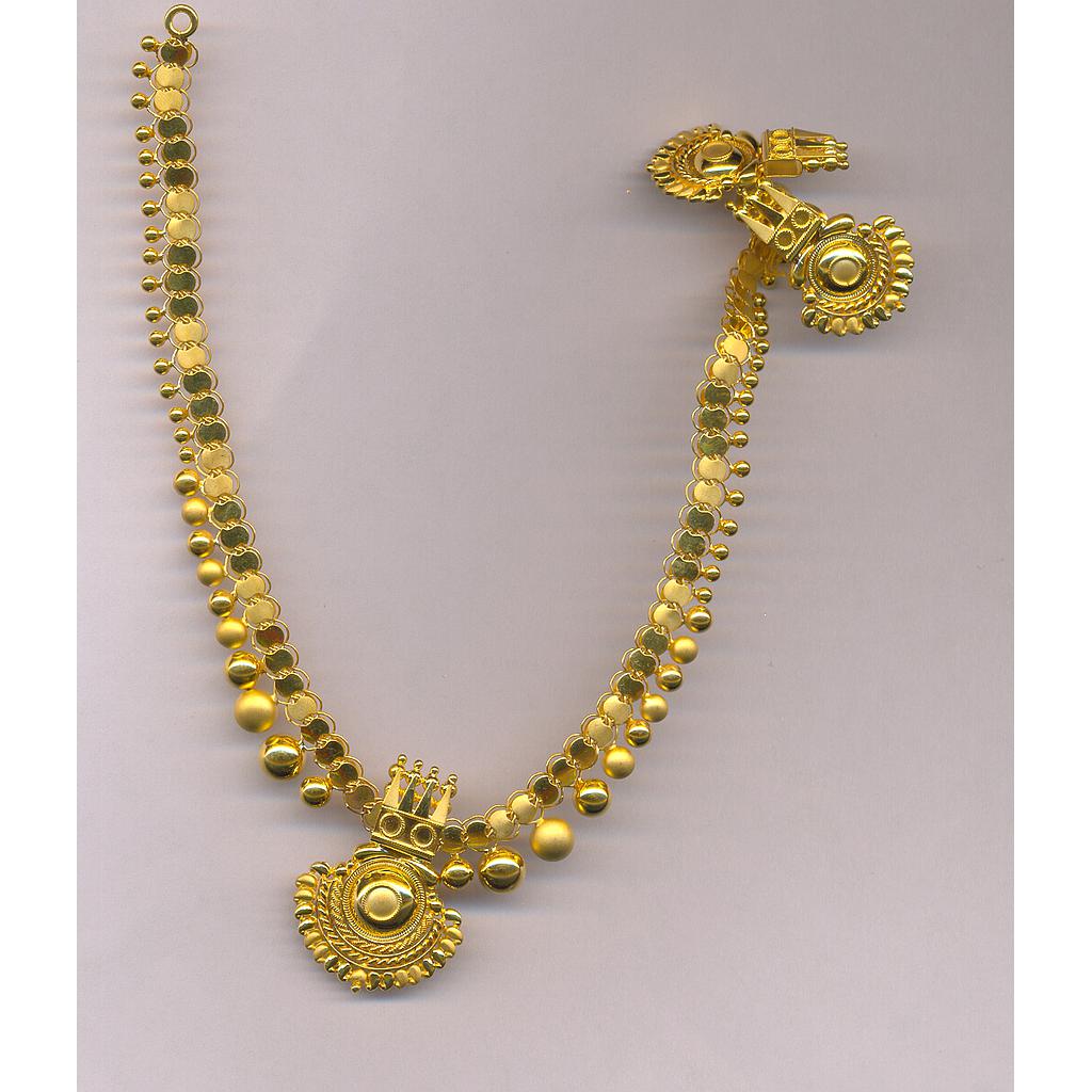 GOLD HALF SET ROUND IMPORTED GENERAL