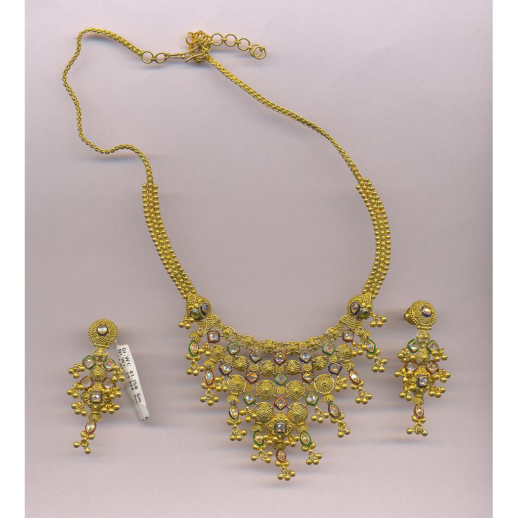 GOLD HALF SET ROUND PLAIN