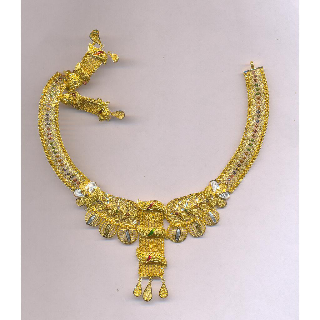 GOLD HALF SET ROUND PLAIN EXCLUSIVE