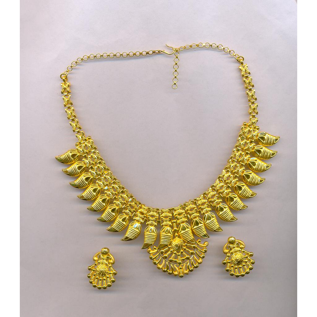 GOLD HALF SET ROUND PLAIN EXCLUSIVE