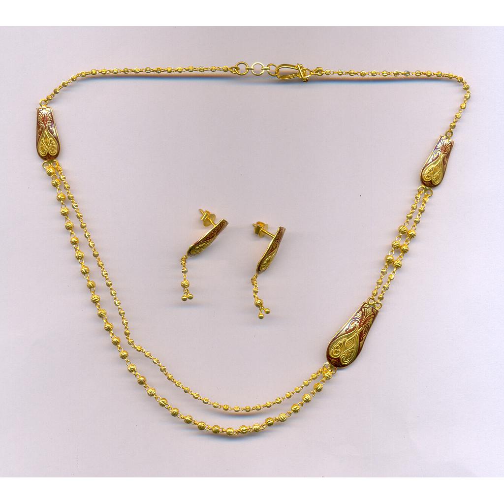 GOLD HALF SET ROUND PLAIN EXCLUSIVE