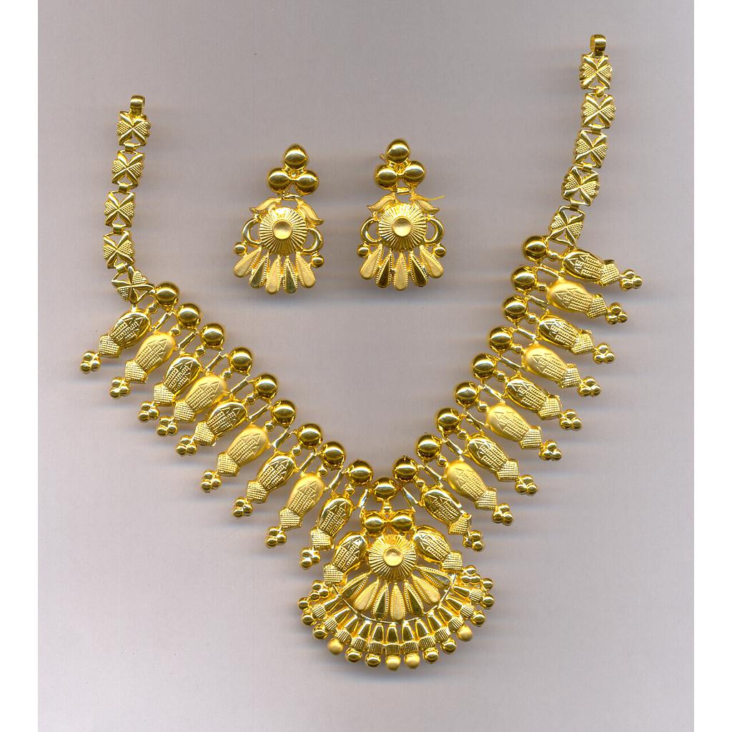 GOLD HALF SET ROUND PLAIN EXCLUSIVE