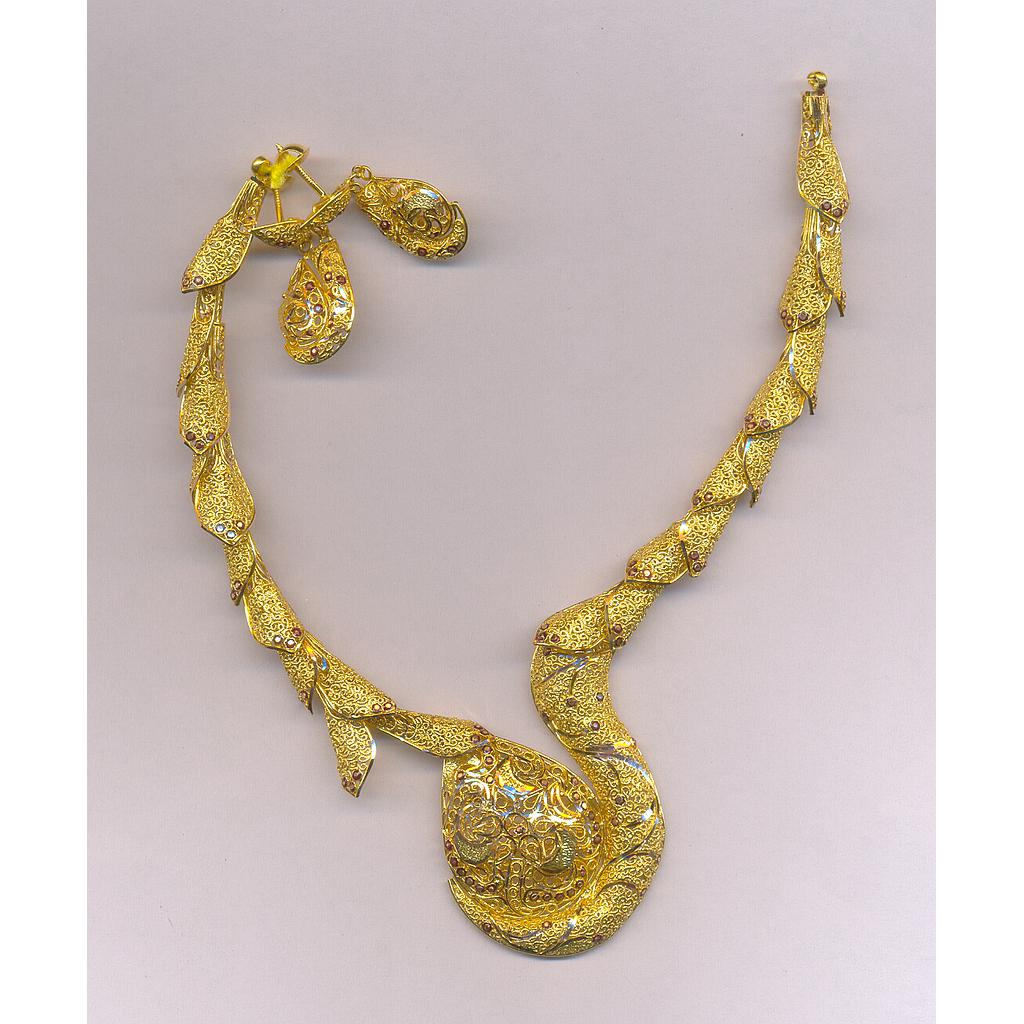 GOLD HALF SET ROUND PLAIN EXCLUSIVE