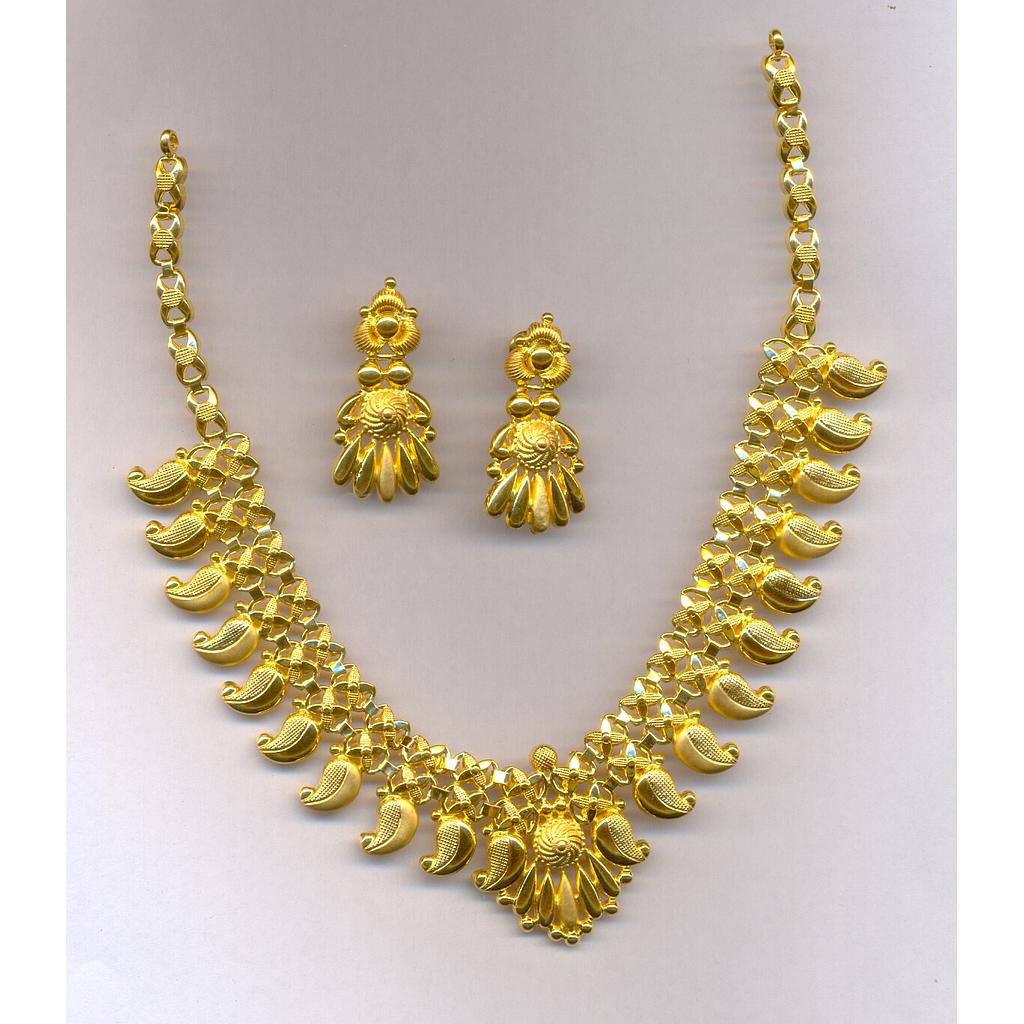 GOLD HALF SET ROUND PLAIN EXCLUSIVE
