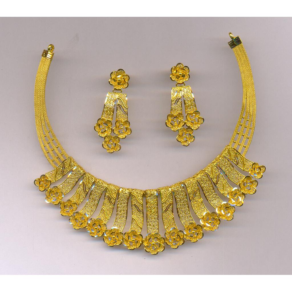 GOLD HALF SET ROUND PLAIN EXCLUSIVE