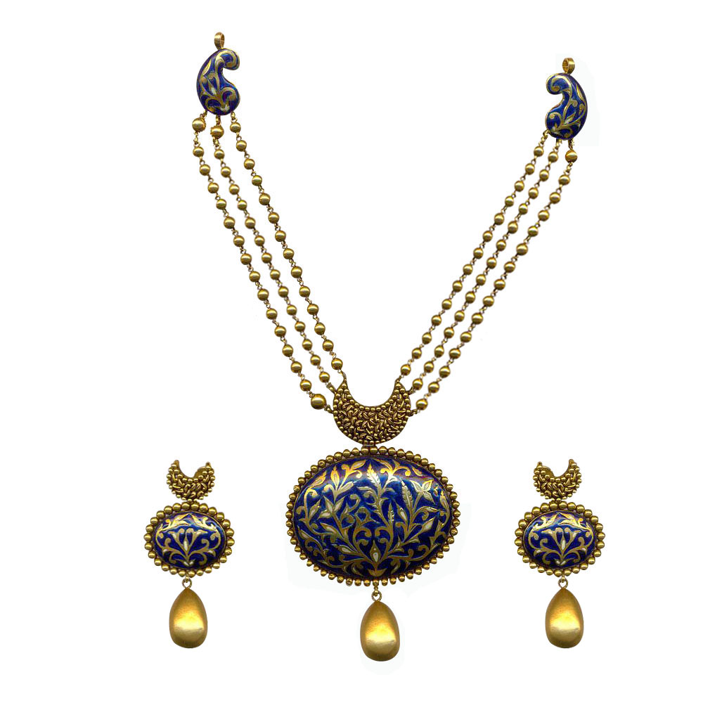 GOLD HALF SET ROUND ANTIQUE