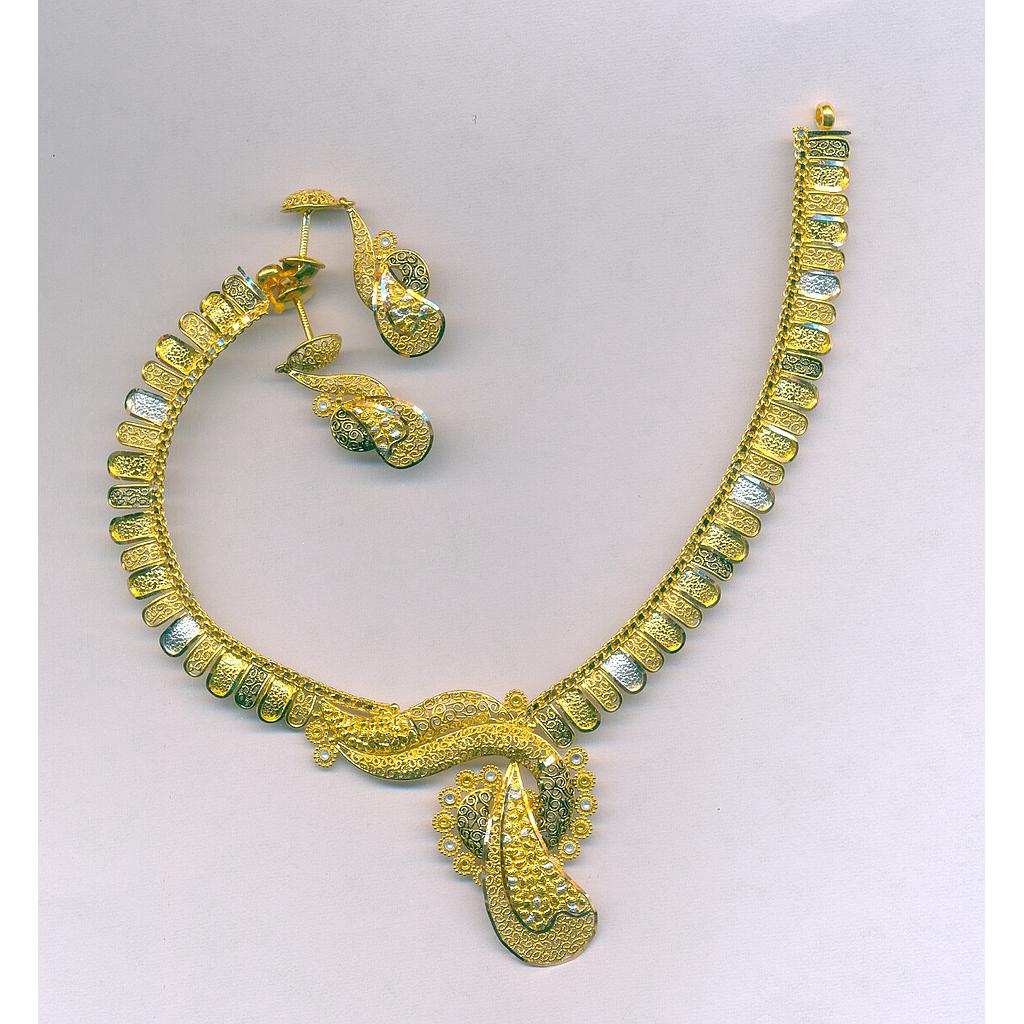 GOLD HALF SET ROUND PLAIN EXCLUSIVE
