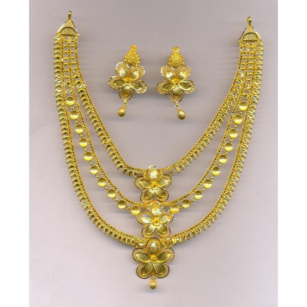 GOLD HALF SET ROUND PLAIN EXCLUSIVE