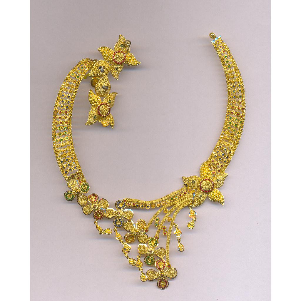 GOLD HALF SET ROUND PLAIN EXCLUSIVE