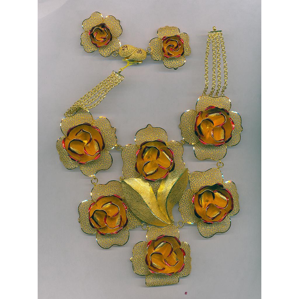 GOLD HALF SET ROUND PLAIN EXCLUSIVE
