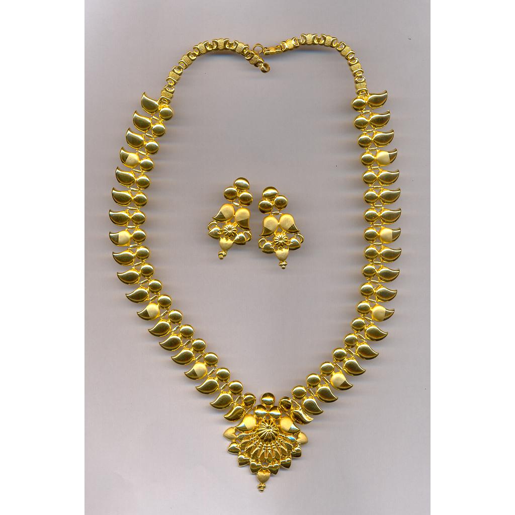GOLD HALF SET ROUND PLAIN EXCLUSIVE