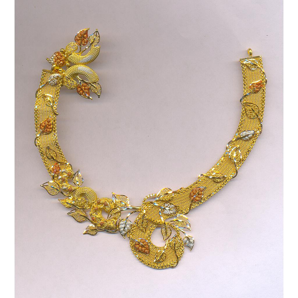 GOLD HALF SET ROUND PLAIN EXCLUSIVE