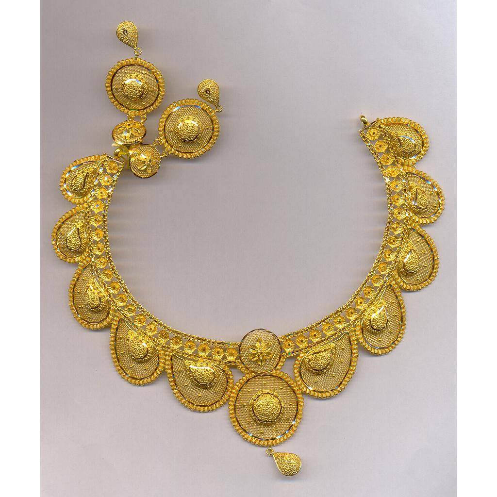 GOLD HALF SET ROUND PLAIN EXCLUSIVE