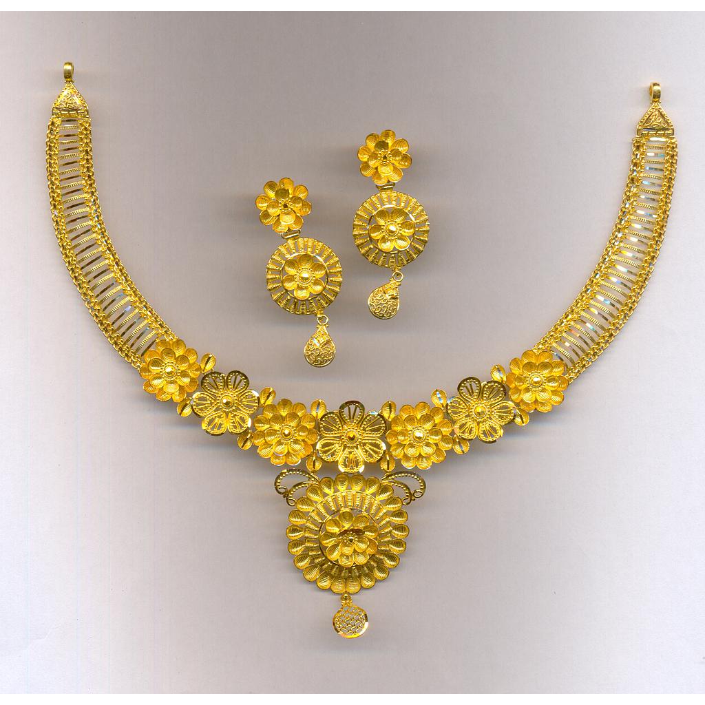 GOLD HALF SET ROUND PLAIN EXCLUSIVE