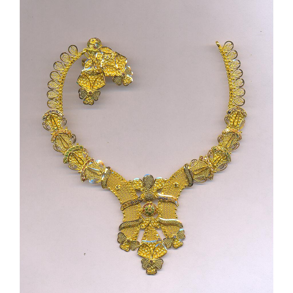 GOLD HALF SET ROUND PLAIN EXCLUSIVE