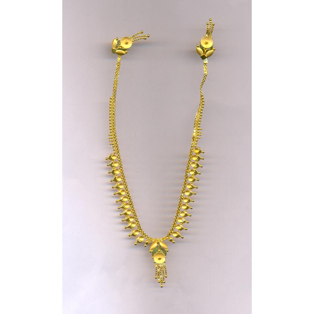 GOLD HALF SET ROUND PLAIN EXCLUSIVE