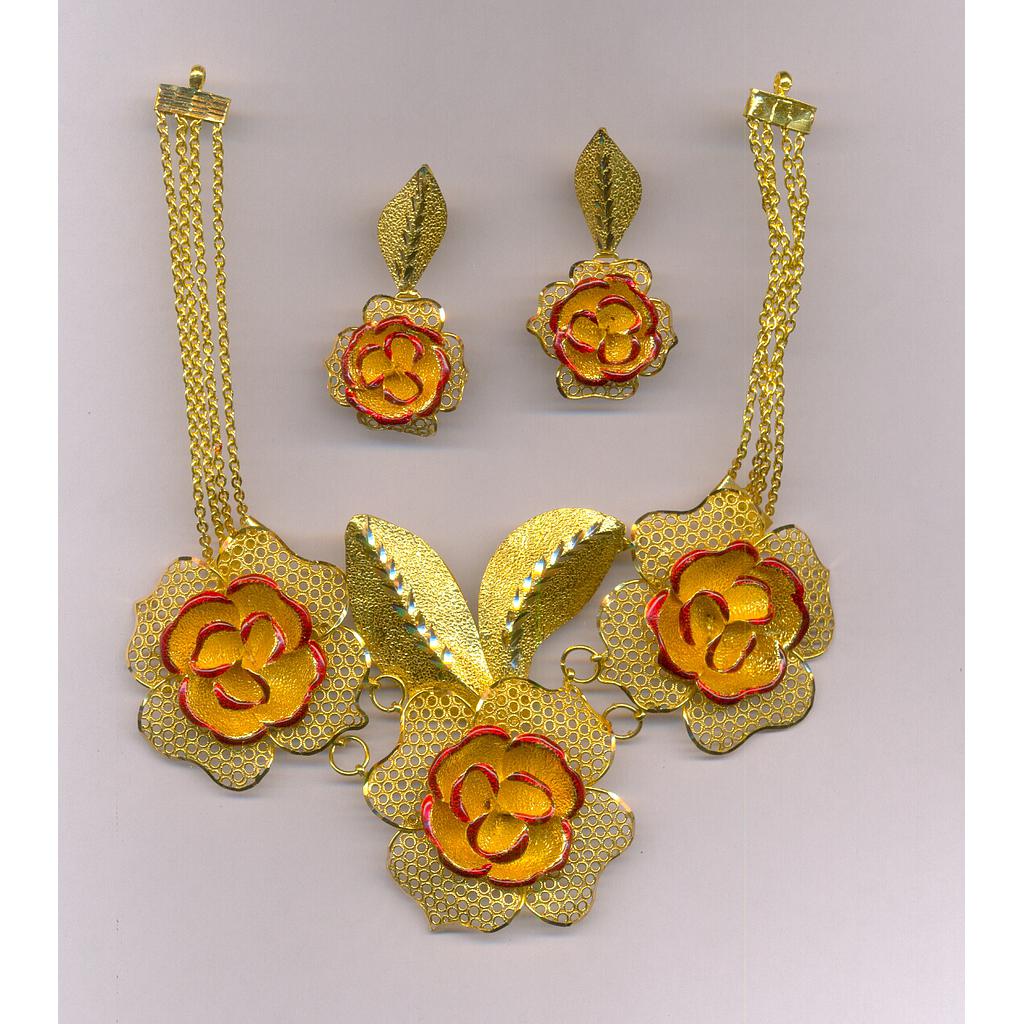 GOLD HALF SET ROUND PLAIN EXCLUSIVE